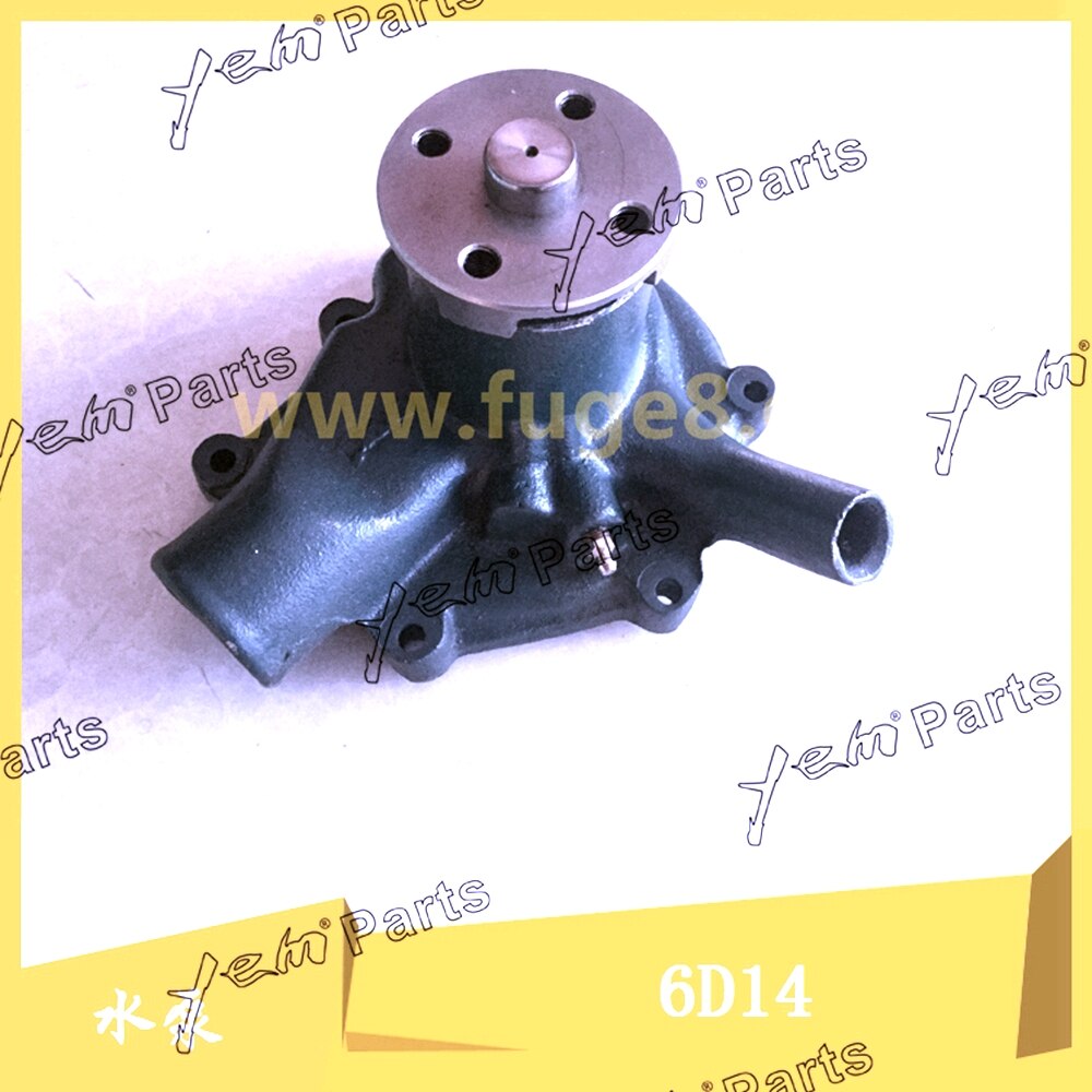YEM Engine Parts ME996801 NEW QUALITY WATER PUMP For Mitsubishi 6D14 6D14T DIESEL Engine For Mitsubishi