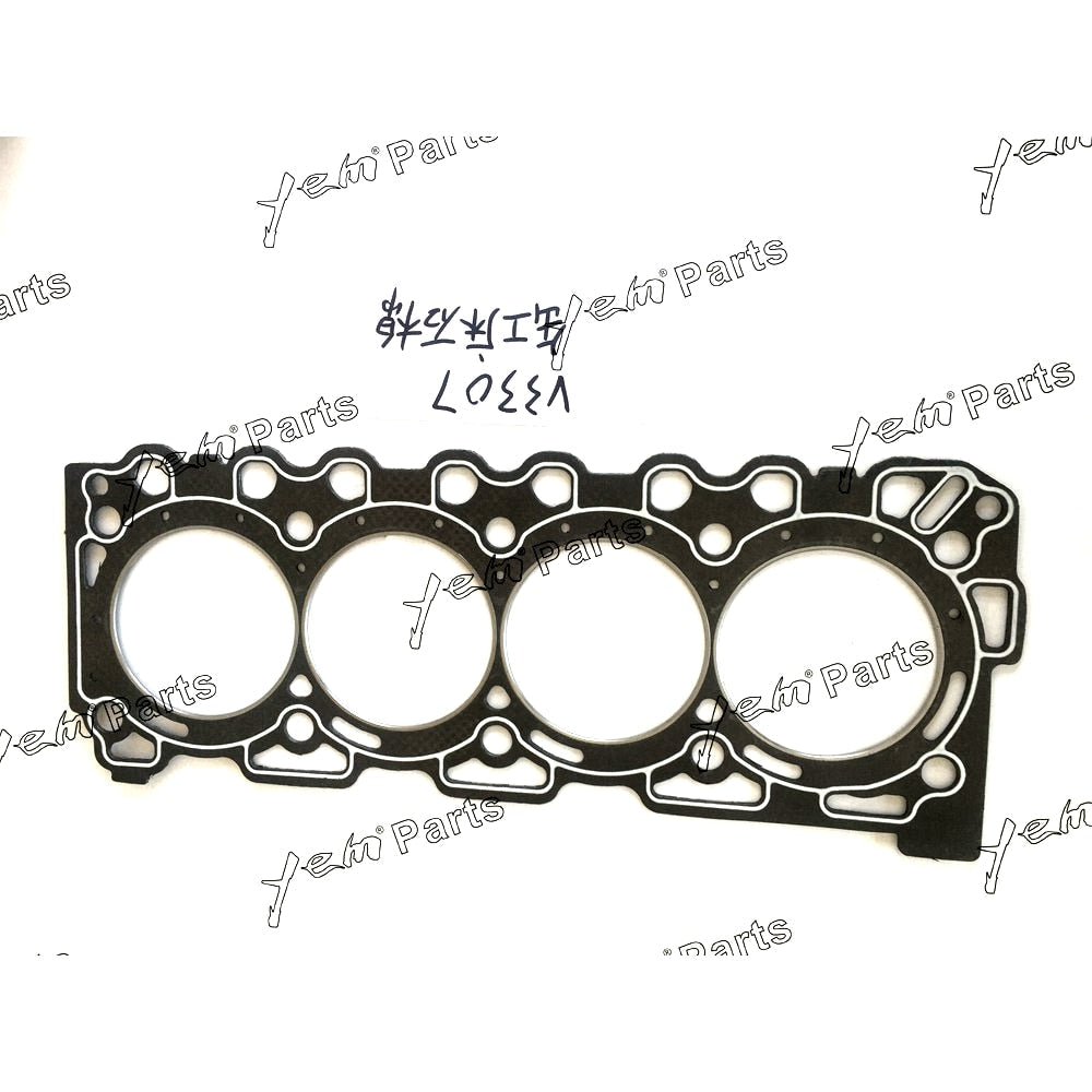 YEM Engine Parts Cylinder Head Gasket For Kubota V3307 V3307T For Bobcat T650 S630 Loaders For Kubota
