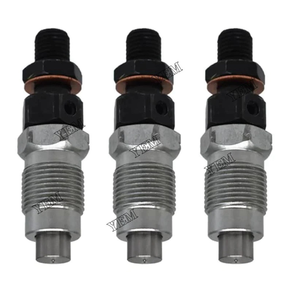 YEM Engine Parts 3X Fuel Injector 16001-53002 For Kubota D722 D782 D902 B7300HSD B7400HSD B7410D For Kubota
