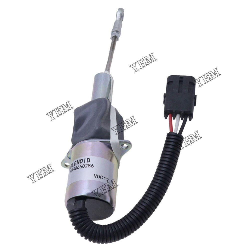 YEM Engine Parts Stop Solenoid For JOHN DEERE 7600, 7700 and 7800 Tractors For John Deere