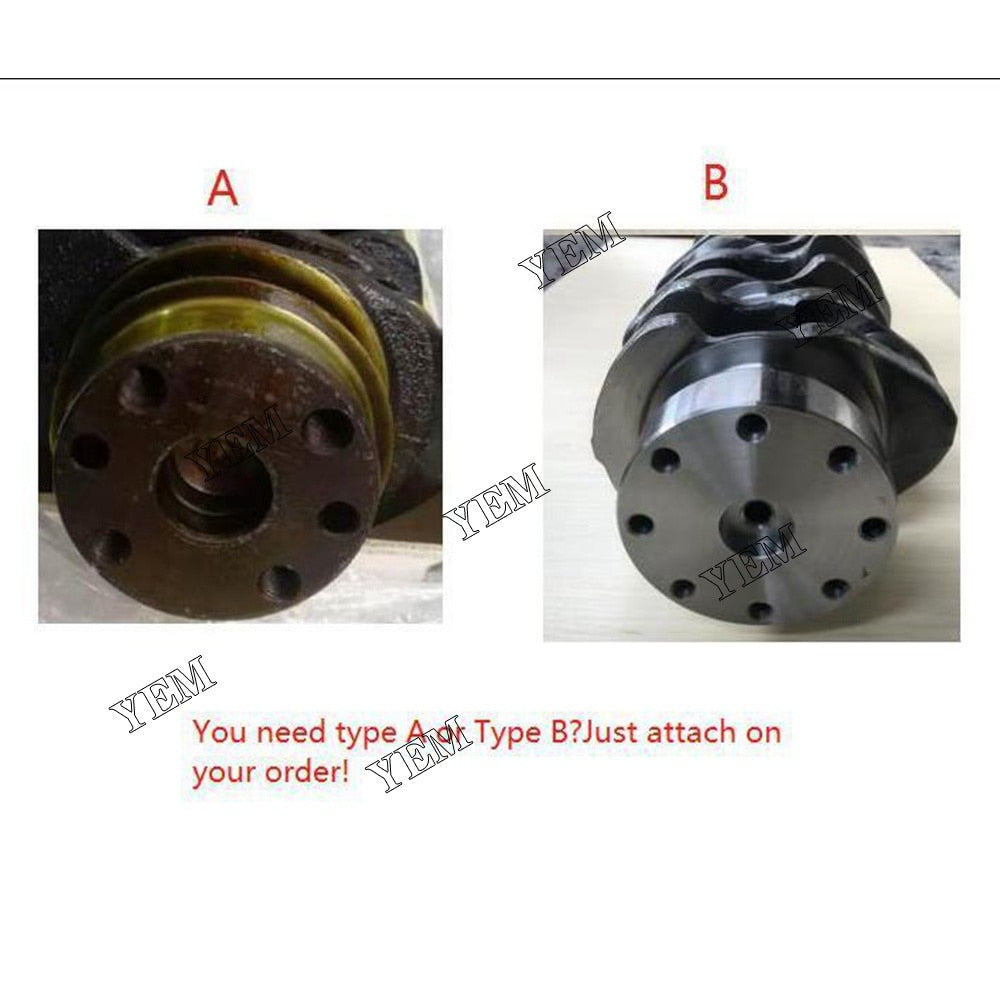 YEM Engine Parts Crankshaft 234-4794 For Caterpillar For CAT 3044 C3.4 S4S w/1 Year Warranty For Caterpillar