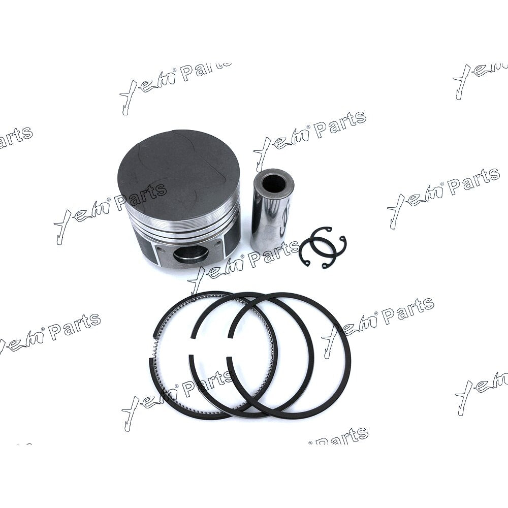 YEM Engine Parts Piston + Ring Kit Set STD 72mm For Kubota D905 / V1205 Engine Parts For Kubota