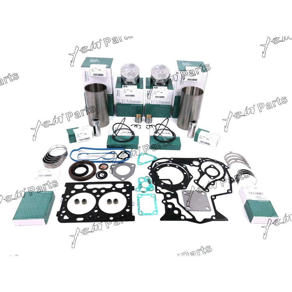 YEM Engine Parts F2L511 STD Overhaul Rebuild Kit For Deutz F2L 511 Engine Liner Piston Gasket For Deutz