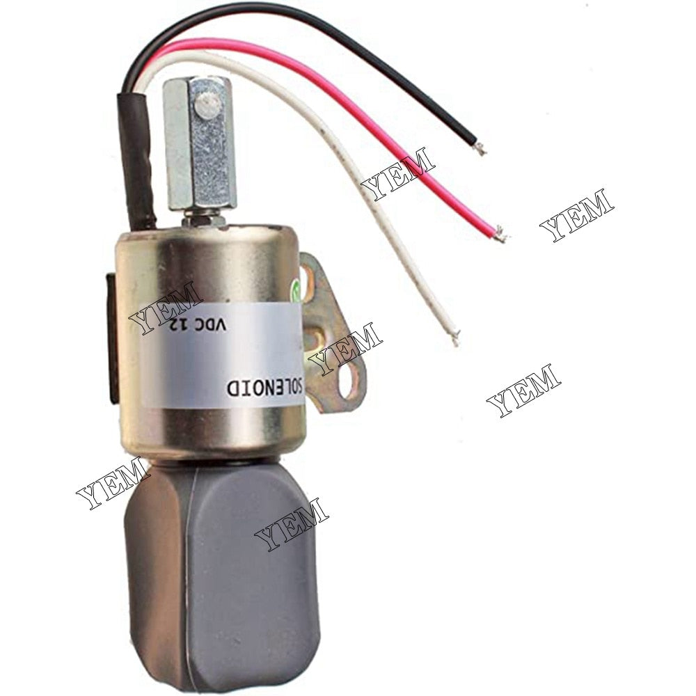 YEM Engine Parts Kubota Fuel Stop Solenoid MT313 17520-60013 1752060013 12V For HAYTER For Kubota