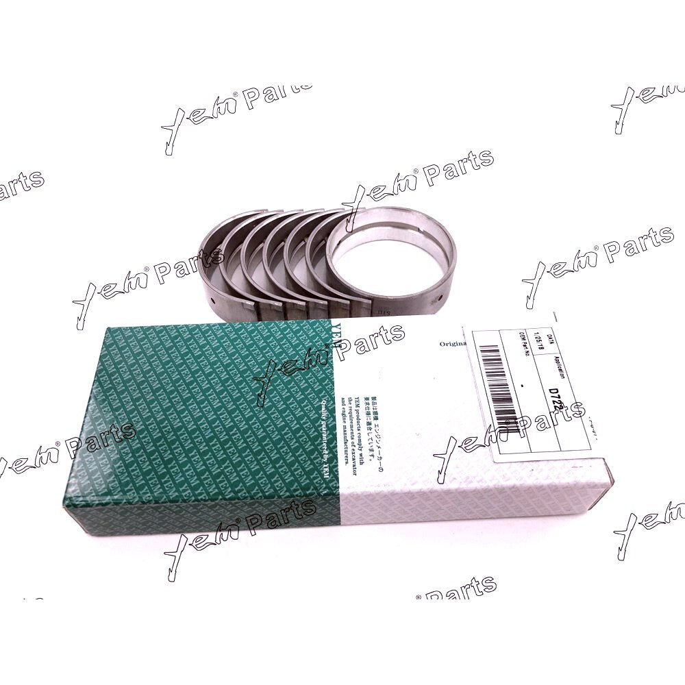 YEM Engine Parts Main Bearing Oversize + 0.50mm For Kubota D722 Engine Parts For Kubota