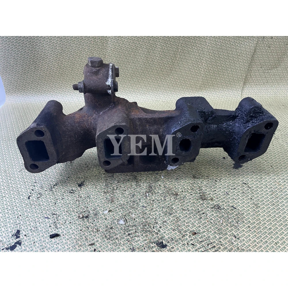 SECOND HAND EXHAUST MANIFOLD FOR YANMAR 4TN78 DIESEL ENGINE PARTS For Yanmar