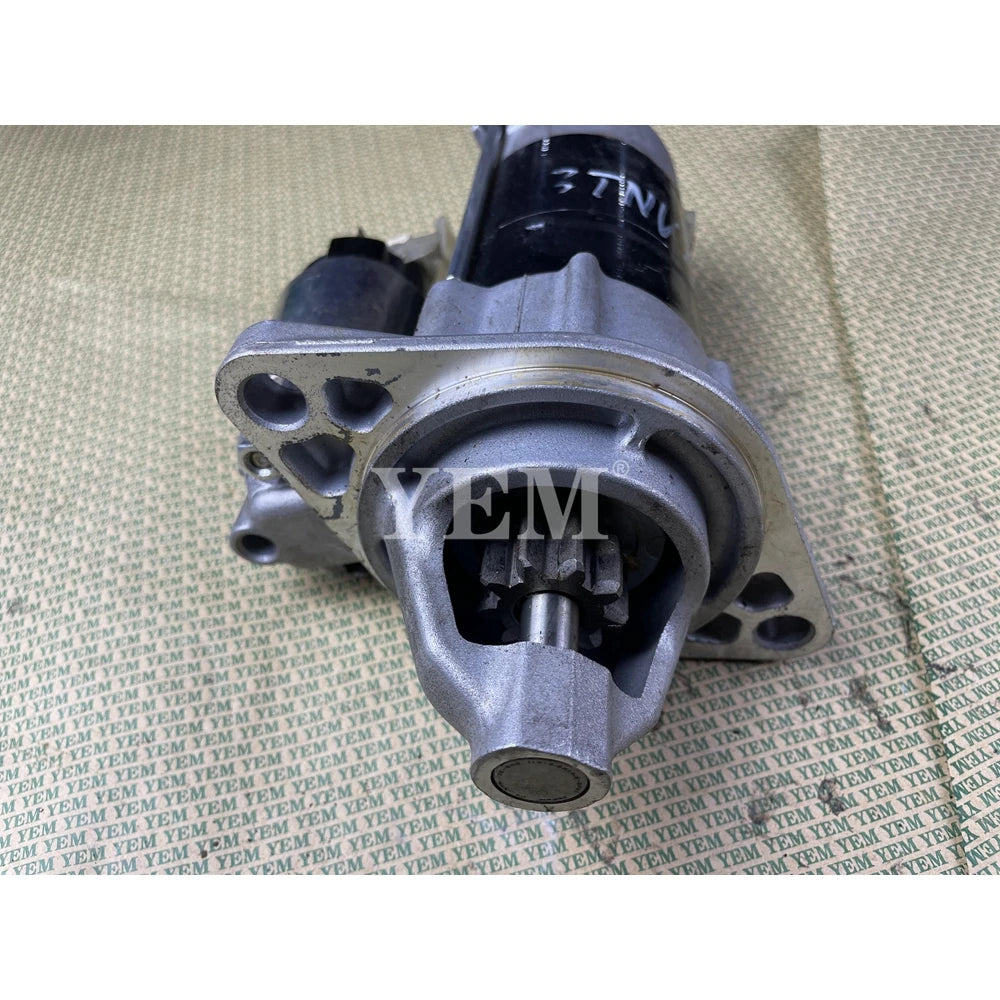 USED 3TNV76 STARTER 12V 9T FOR YANMAR DIESEL ENGINE SPARE PARTS For Yanmar