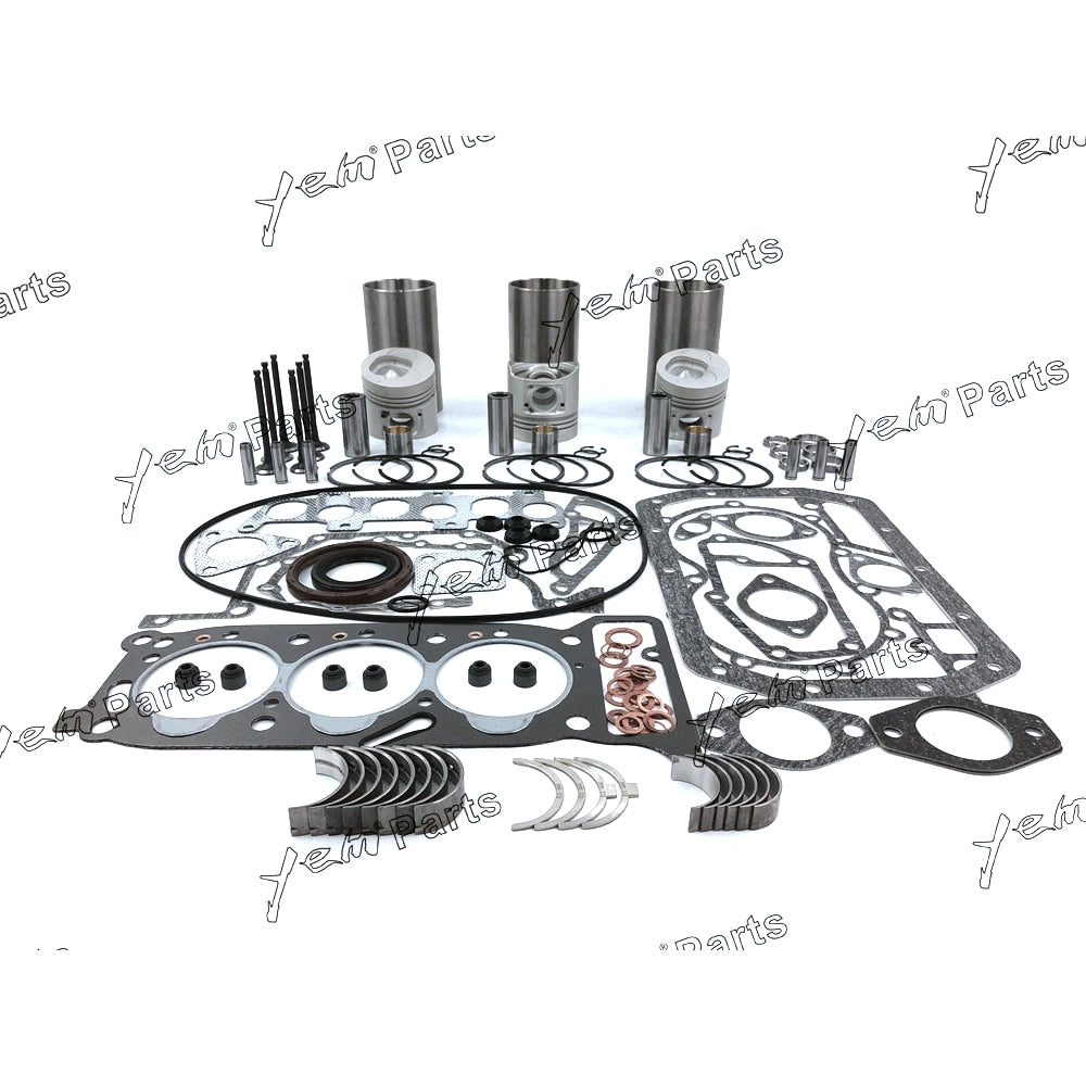 YEM Engine Parts Overhaul Rebuild Kit For Isuzu 3KR2 Engine Sumitomo S80F2 S80FX3 Excavator Parts For Isuzu