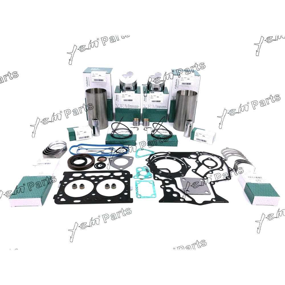 YEM Engine Parts F2L511 STD Overhaul Rebuild Kit For Deutz F2L 511 Engine Liner Piston Gasket For Deutz