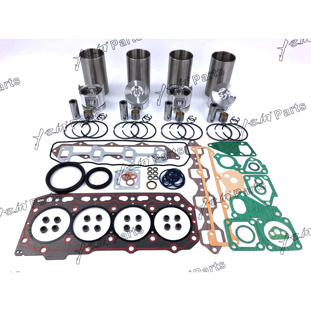 YEM Engine Parts 4TNE84 4D84E-3 Overhaul Rebuild Kit For Yanmar For Komatsu Engine S4D84E-1FD 4TNE84T For Yanmar