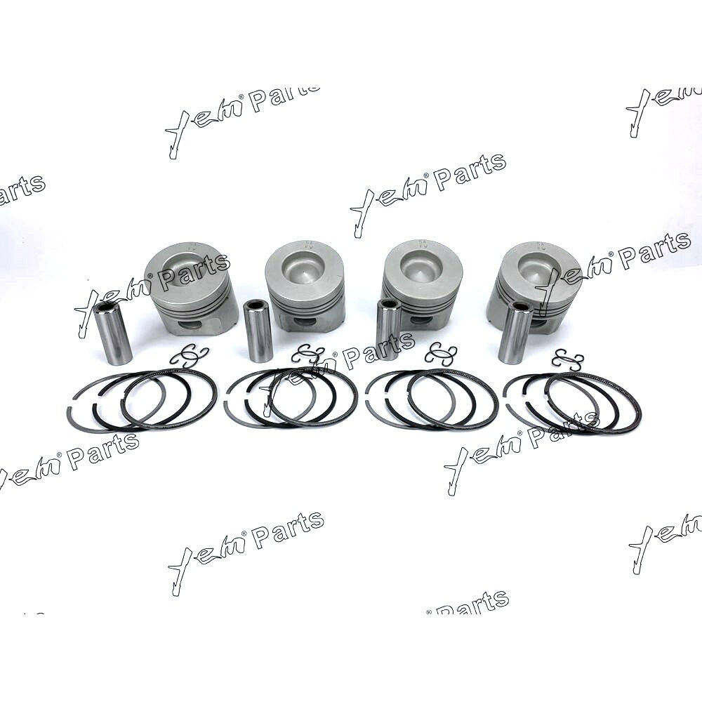 YEM Engine Parts STD Gasket +Piston+Ring+Bearings+Washer+Bushings For Kubota V1902 V1902BH For Kubota