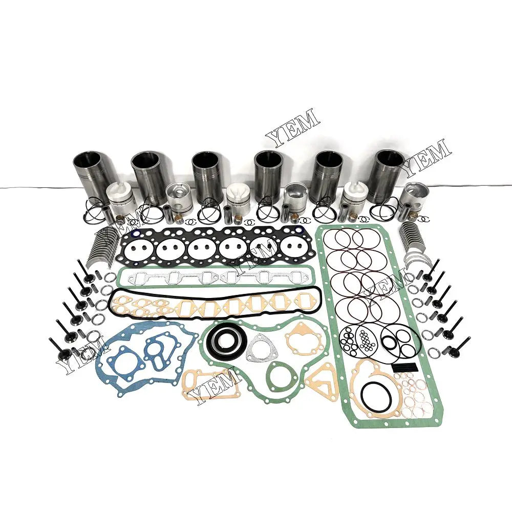 competitive price Overhaul Rebuild Kit With Gasket Set Bearing-Valve Train For Mitsubishi 6DS70 excavator engine part YEMPARTS
