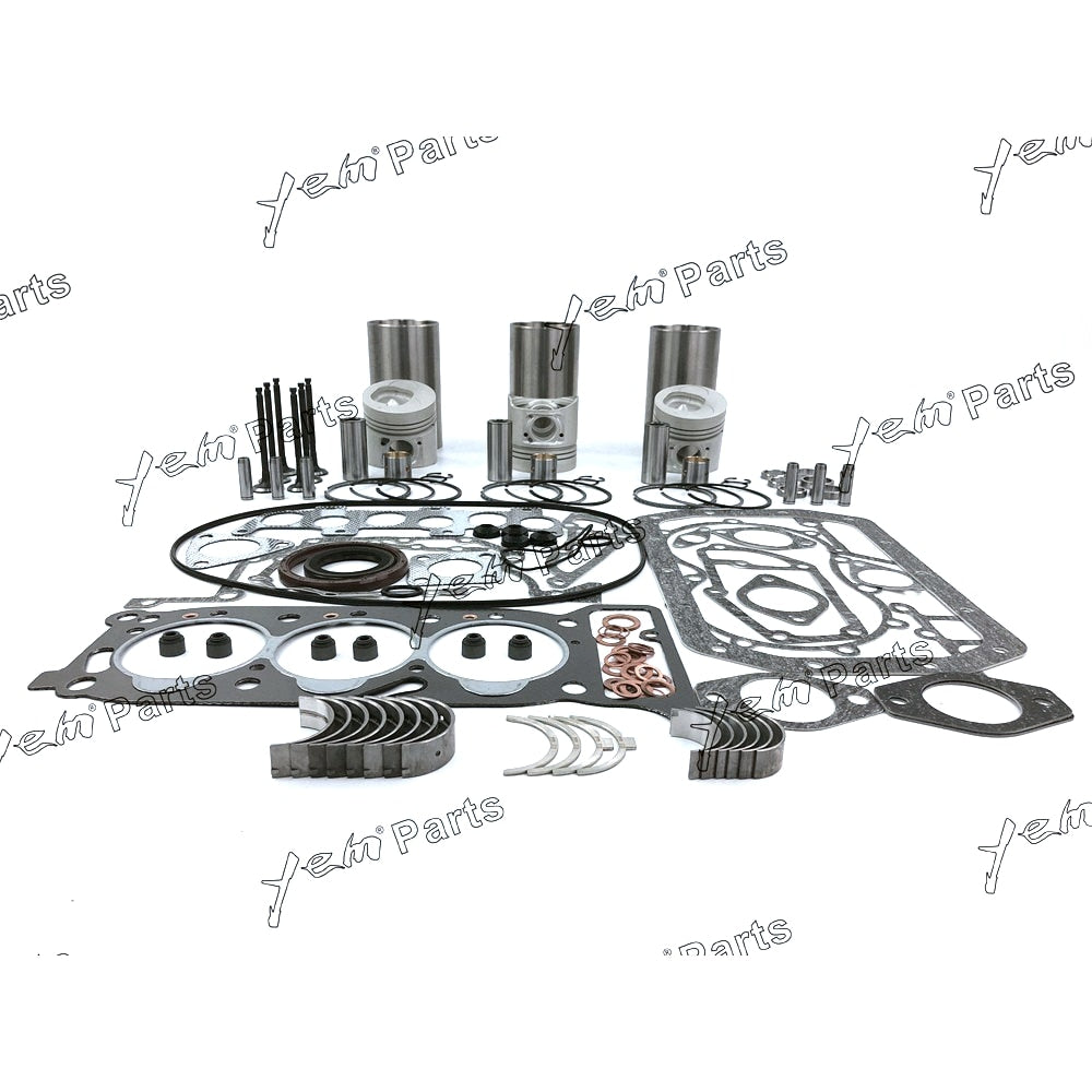 YEM Engine Parts Overhaul Rebuild Kit For Isuzu 3KR2 Engine Sumitomo S80F2 S80FX3 Excavator Parts For Isuzu