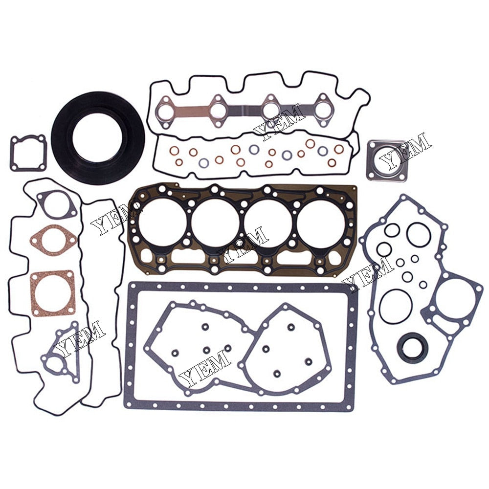 YEM Engine Parts One Set Of Full Gasket Kit Set For Perkins 404C-22 104-22 W Shibaura N844 For Perkins
