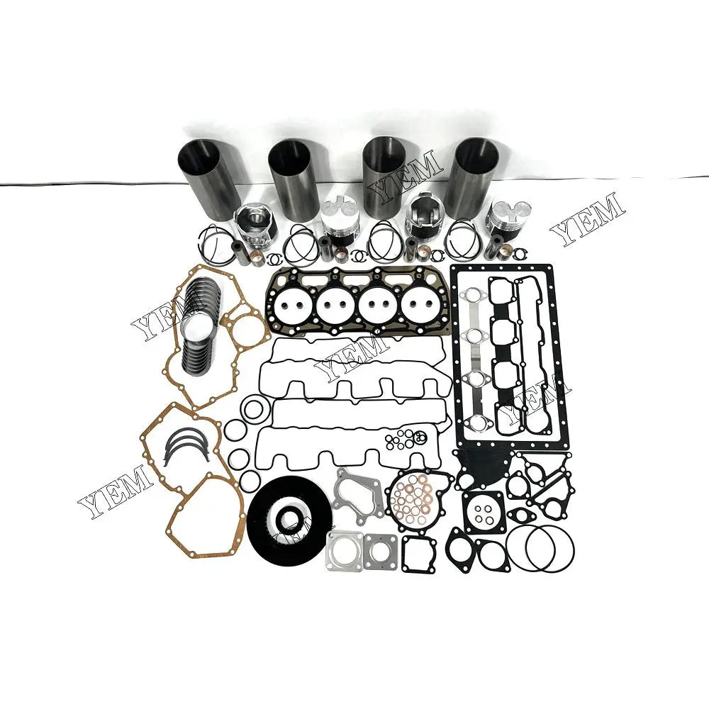 competitive price Overhaul Rebuild Kit With Gasket Kit Engine Bearing Set For Shibaura N844L excavator engine part YEMPARTS