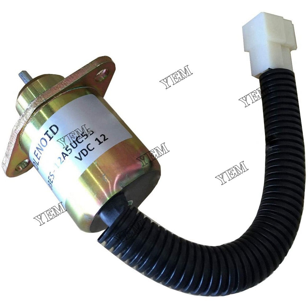 YEM Engine Parts For Kubota Tractor F2260 F2560 F3060 MOWER D1005 D1105 Solenoid SA4569T 17594-6001-4 For Kubota