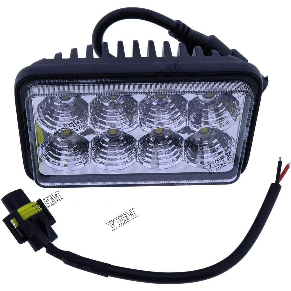 YEM Engine Parts LED Headlight Assembly Kit For Bobcat S590 S595 S630 S650 S740 S750 For Bobcat