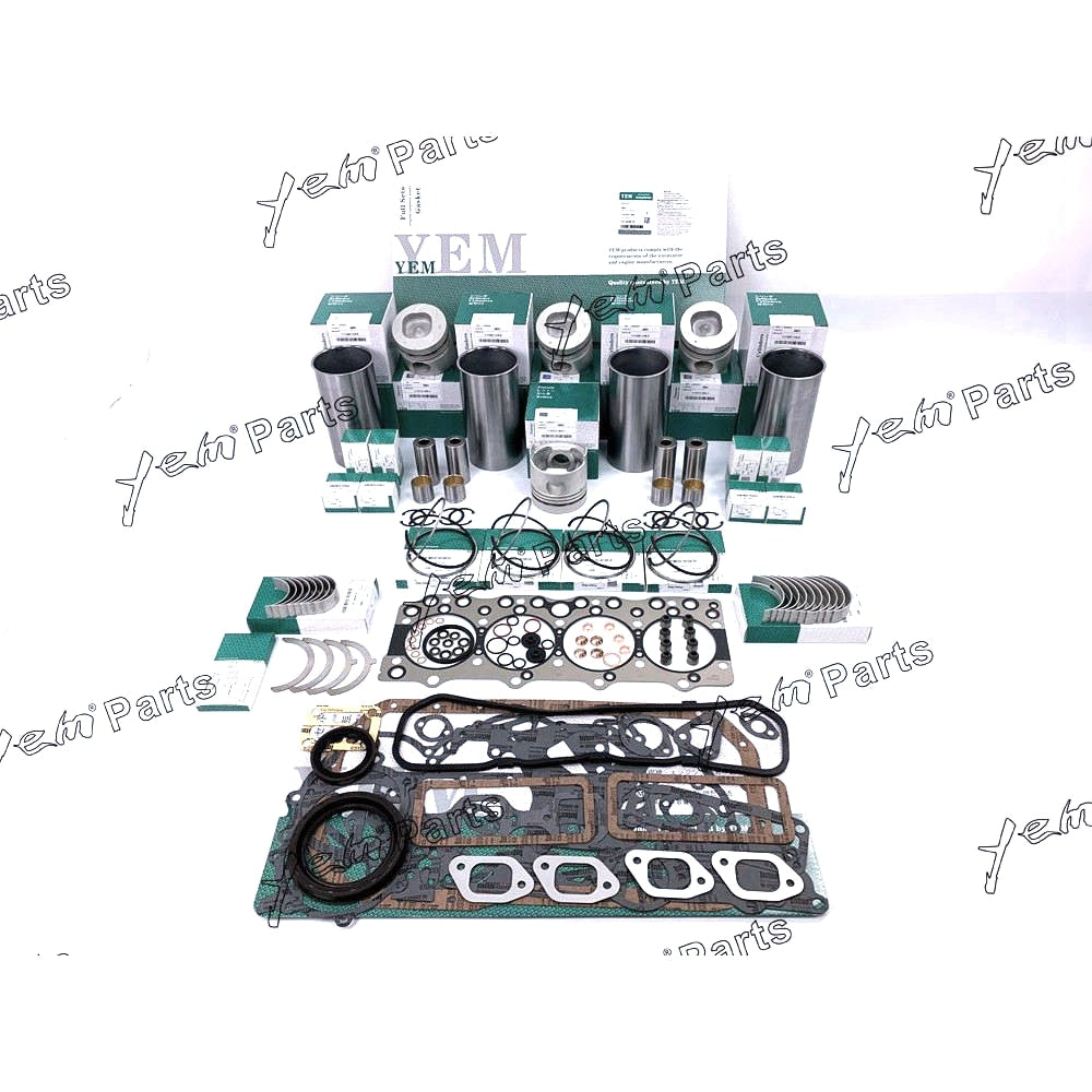 YEM Engine Parts Overhaul Rebuild Kit For Isuzu 4BD1 4BD1T 3.9L Hitachi Excavator ISUZU NPR NQR For Isuzu