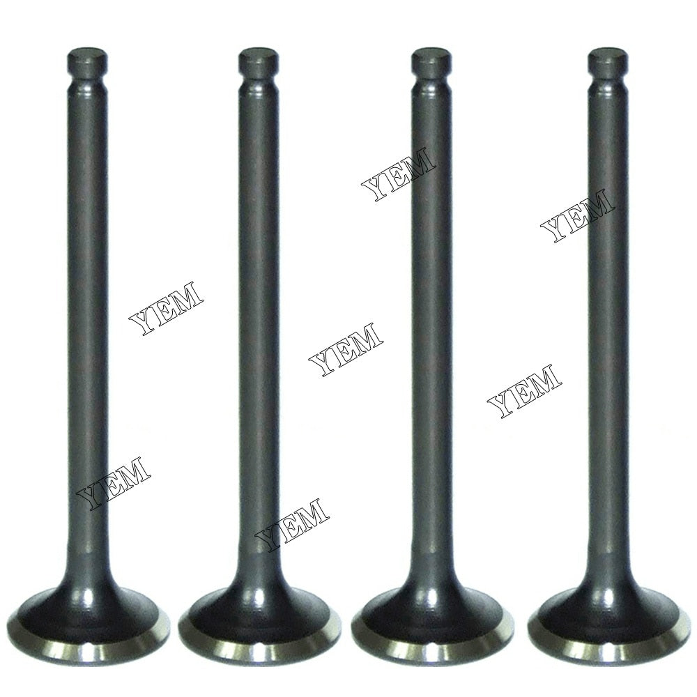YEM Engine Parts 4 Pairs Intake Valve & Exhaust Valve For Kubota V2203 Engine For Kubota