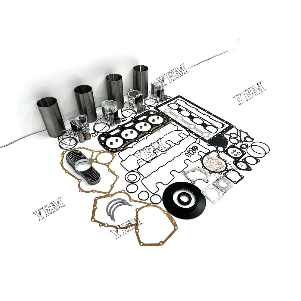 competitive price Cylinder Liner Kit With Engine Gasket Set Bearing Kit For Shibaura N844 excavator engine part YEMPARTS