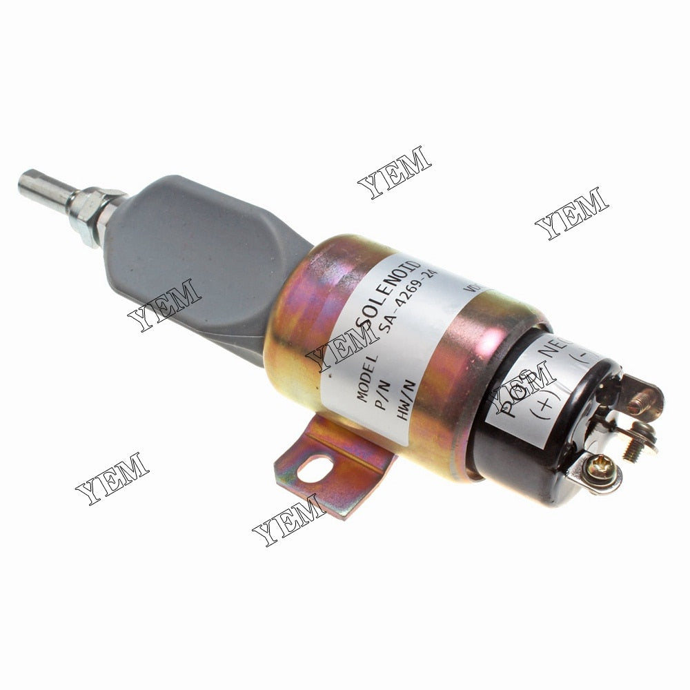 YEM Engine Parts Solenoid 600-815-9260 For Komatsu PC128US PC138US WA100 WA150 WA320-5 WA80-3 For Komatsu
