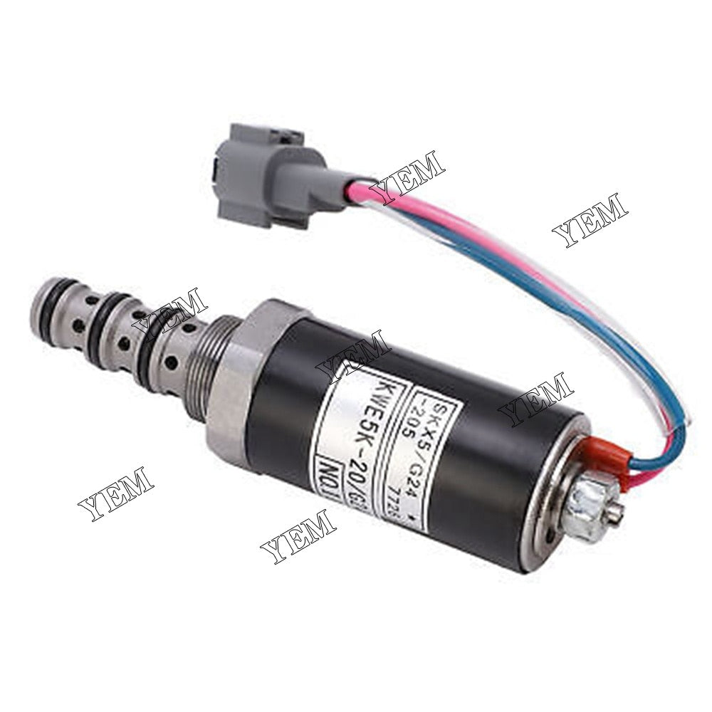 YEM Engine Parts Solenoid Valve SKX5/G24-210 KWE5K-20/G24Y13 For Sumitomo SH200 Excavator Parts For Other