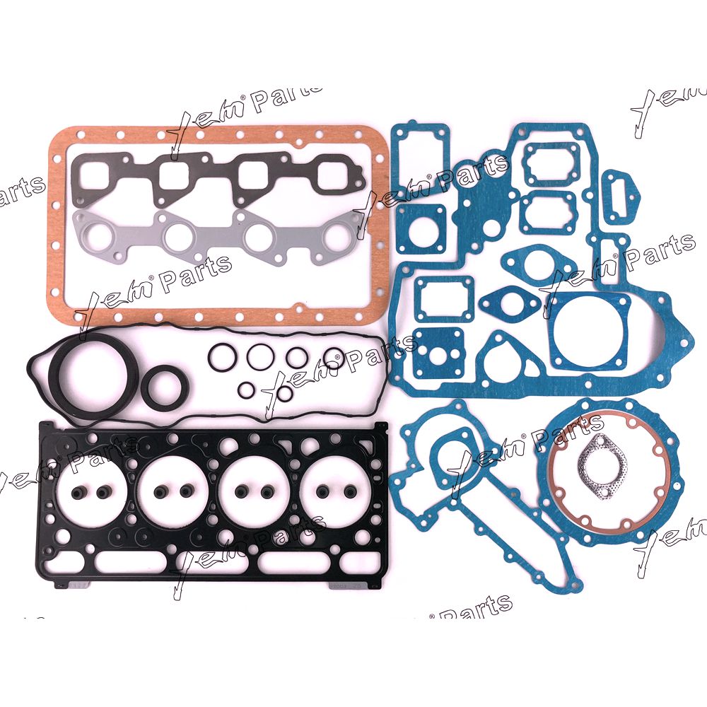 YEM Engine Parts V2003 V2003E Overhaul Kit For Kubota Engine Parts Piston Ring Bearing Set Gasket For Kubota