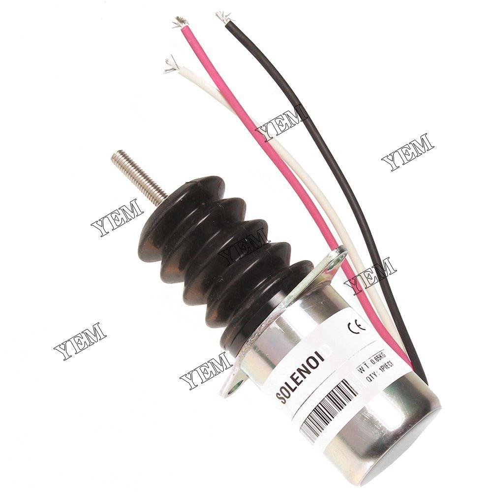 YEM Engine Parts Fuel Shut off Solenoid AM124379 For john deere 375 675 675b 3375 4475 4475 6675 For John Deere