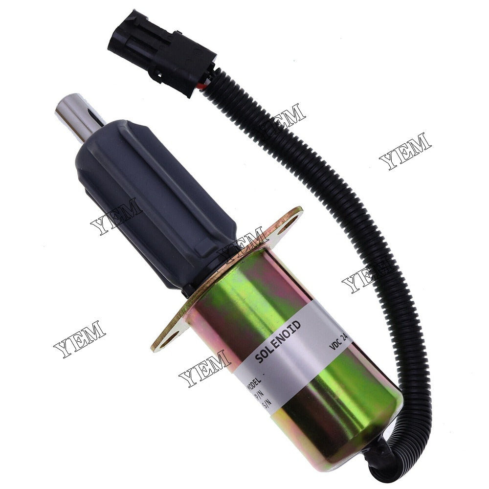 YEM Engine Parts Shut off Solenoid J921980 3921980 For Case 9040 1150E 1155E Crawler Tractor For Case