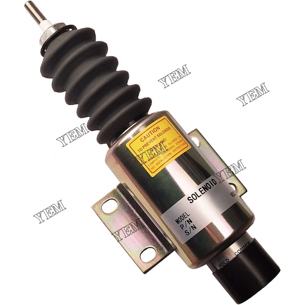 YEM Engine Parts For Shut Down Solenoid 2300-1001 2370ES-12E2U1B2S1 SA-4587-12 12V For Other