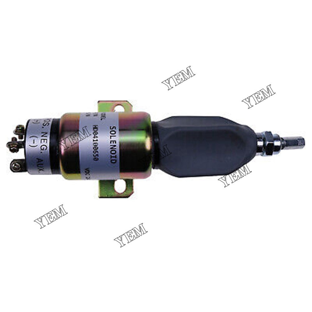 YEM Engine Parts Stop Solenoid For Komatsu PC200LC-6/6H/6S/6Z PC128UU-2 Excavator 6D102 Engine For Komatsu