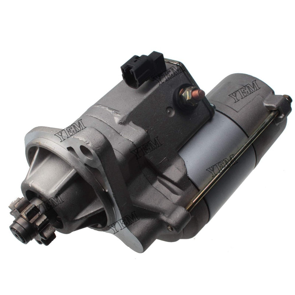 YEM Engine Parts 6669633 New Starter For Bobcat Excavator 320C 322 322C 322D For Kubota 228000-6650 For Kubota