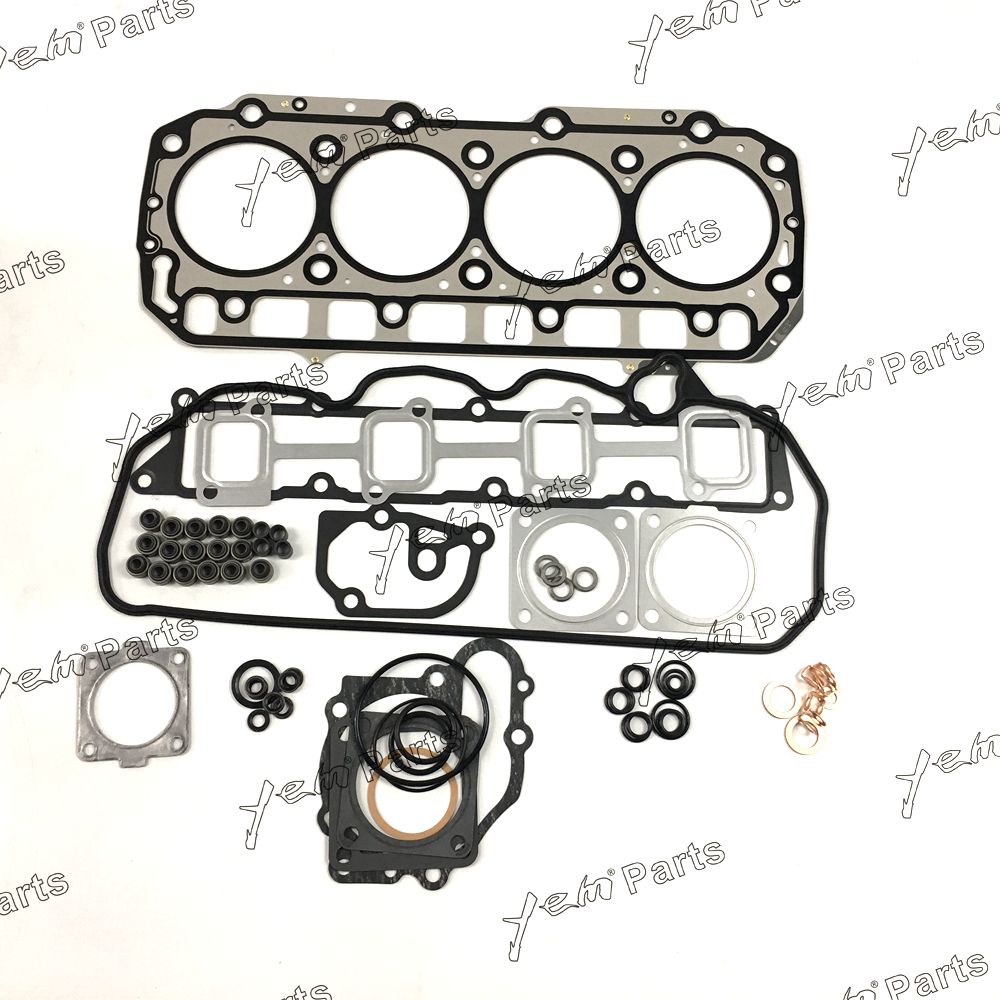 YEM Engine Parts 4TNE94 4D94LE Overhaul Full Gasket Kit For Yanmar Engine For Doosan S55V-7 Excavator For Yanmar