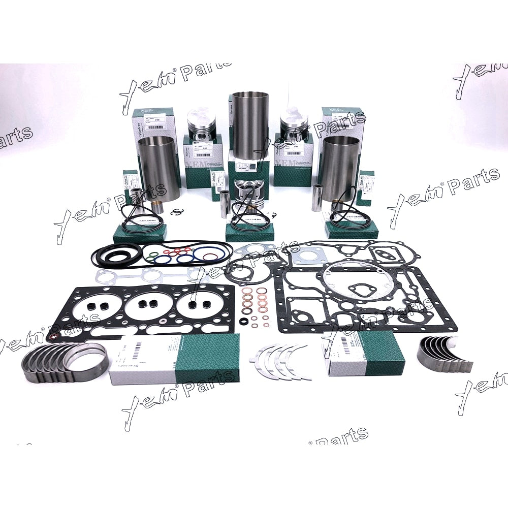 YEM Engine Parts D1005 Overhaul Rebuild Kit For Kubota Engine B2100DT BX2660 B2320HSD Tractor For Kubota