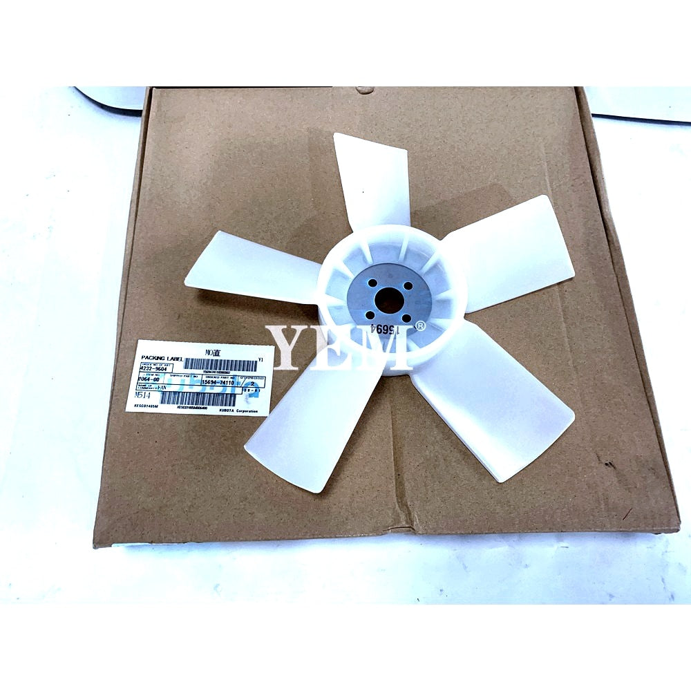 YEM Engine Parts Diesel Cooling Fan Part For Kubota D1105 D1305 16299-74110 WG1605 For Kubota