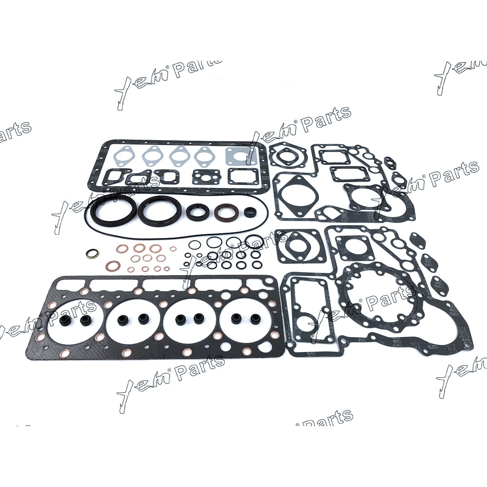 YEM Engine Parts Full Gasket Kit For Kubota V1200 Head Gasket Set B2150 B9200 Tractor For Kubota