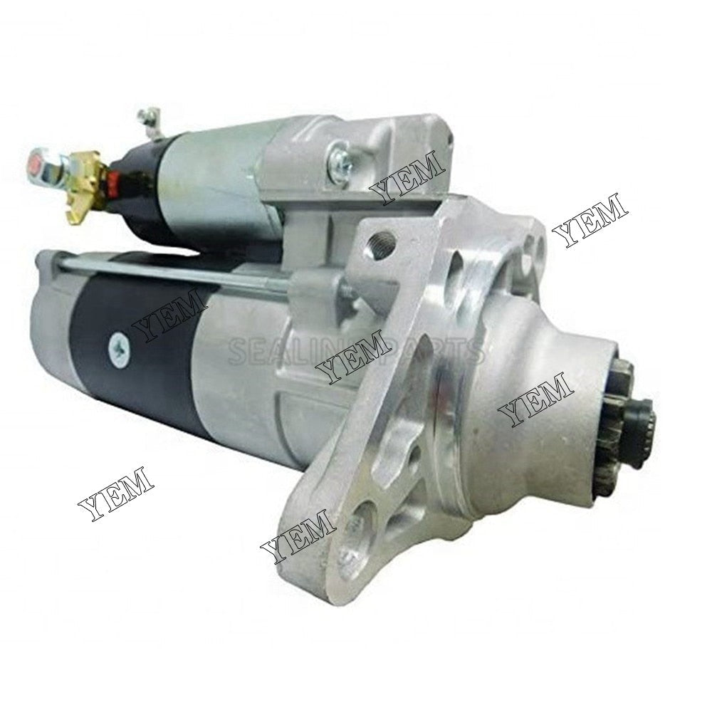 YEM Engine Parts For Hitachi Excavator ZAX370 For Isuzu 6HK1 Starter Motor M008T60972 898060-8540 For Isuzu