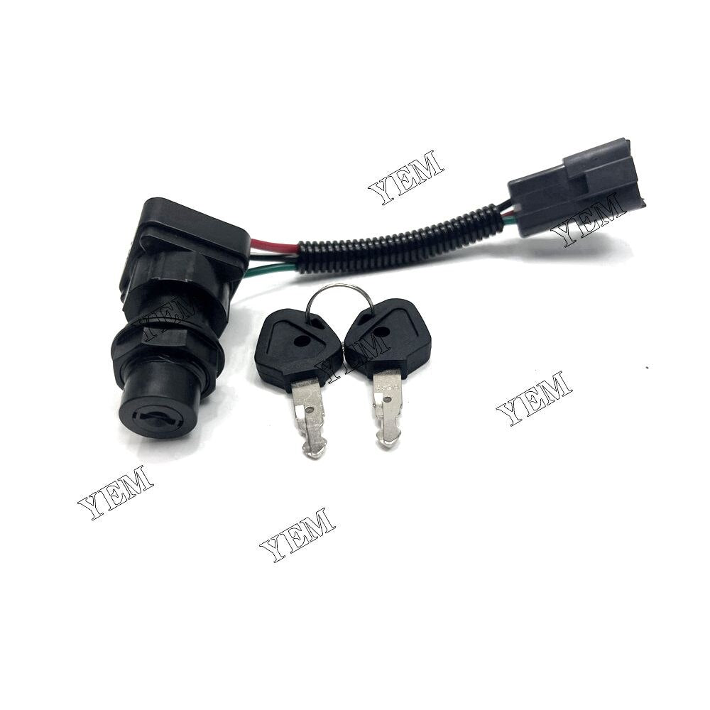 yemparts Excavator KX018 KX057 KX41 Ignition Switch RC461-53960 For Kubota Diesel Engine FOR KUBOTA