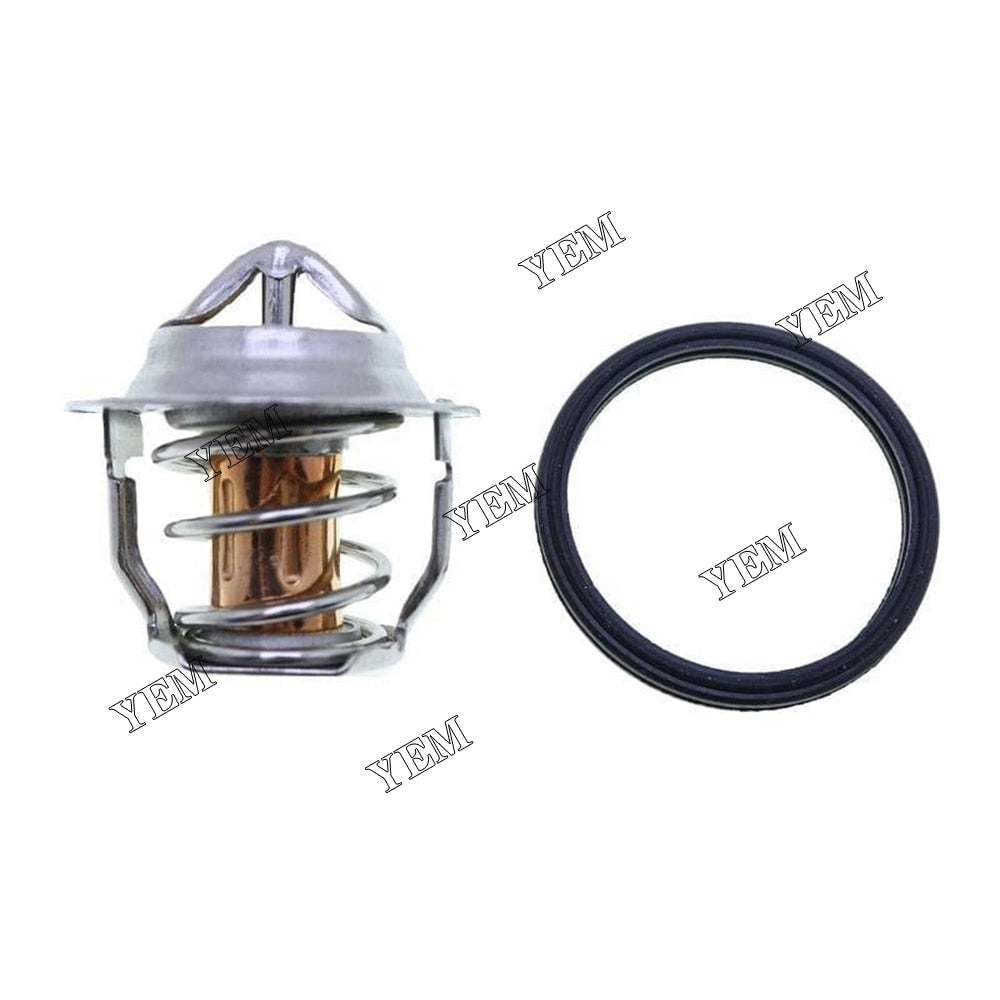 YEM Engine Parts Thermostat w/Gasket 127128A1 200145A1 16221-73270 For Case 1825B 1838 460 560 For Case