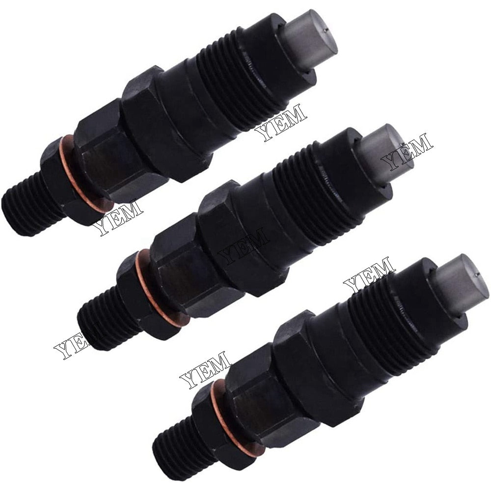 YEM Engine Parts Fuel Injector 16032-53902 For Kubota D905 D1005 D1105 Engine ( 3 PCS) For Kubota