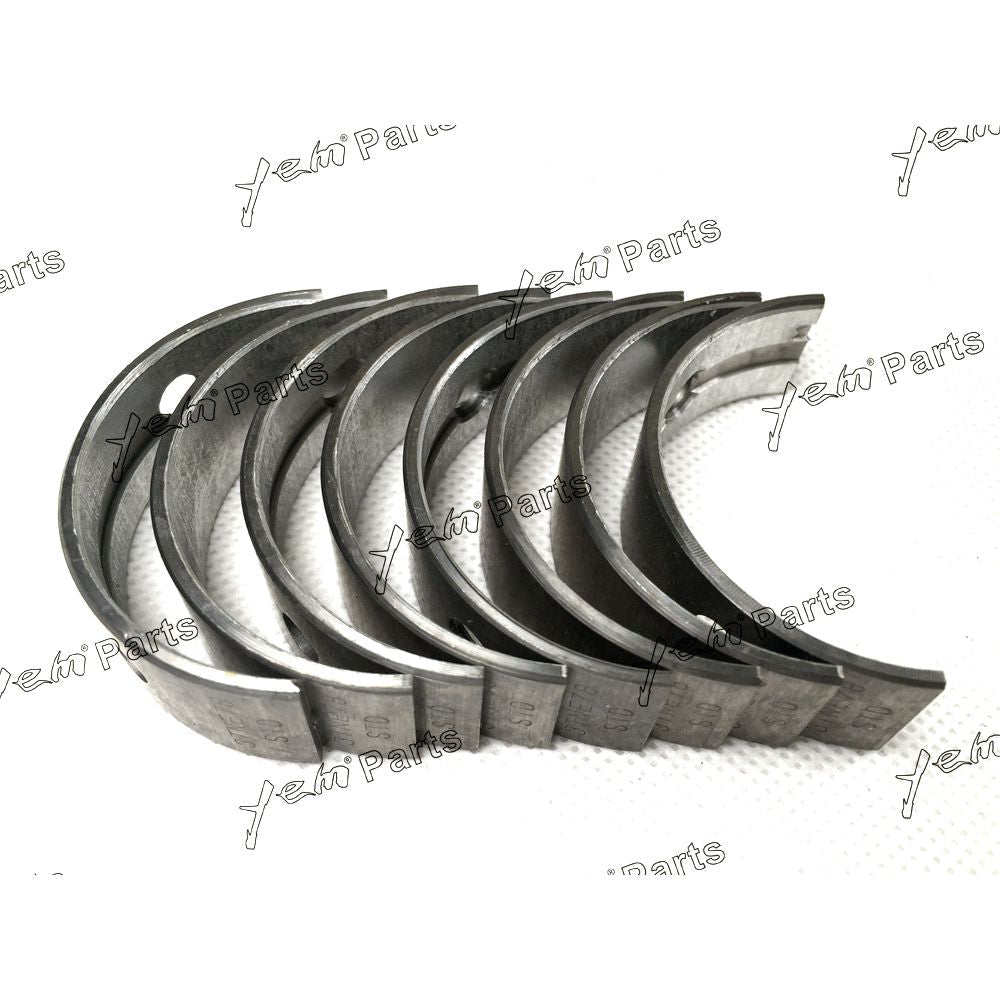 YEM Engine Parts 3TN82 3TN82E 3D82AE crankshaft main conrod bearing set For Yanmar Engine For Komatsu For Yanmar