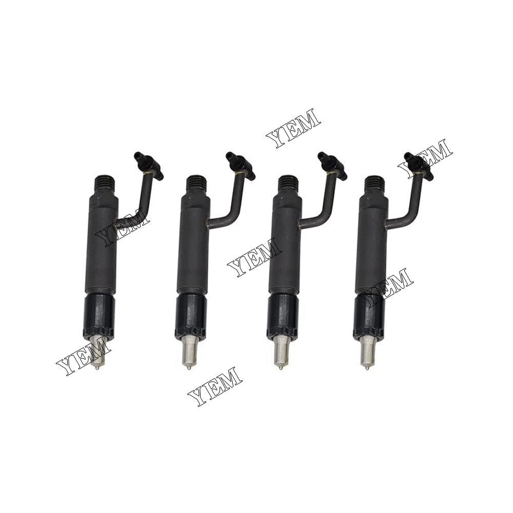 YEM Engine Parts For Yanmar 4TN82E-AS Engine 4PCS Fuel Injector 729102-53100 For Yanmar