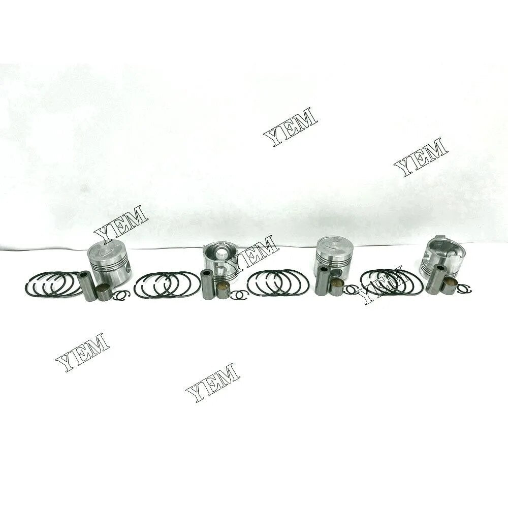 For Weichai excavator engine K4100D Cylinder Piston Kit With Piston Rings YEMPARTS