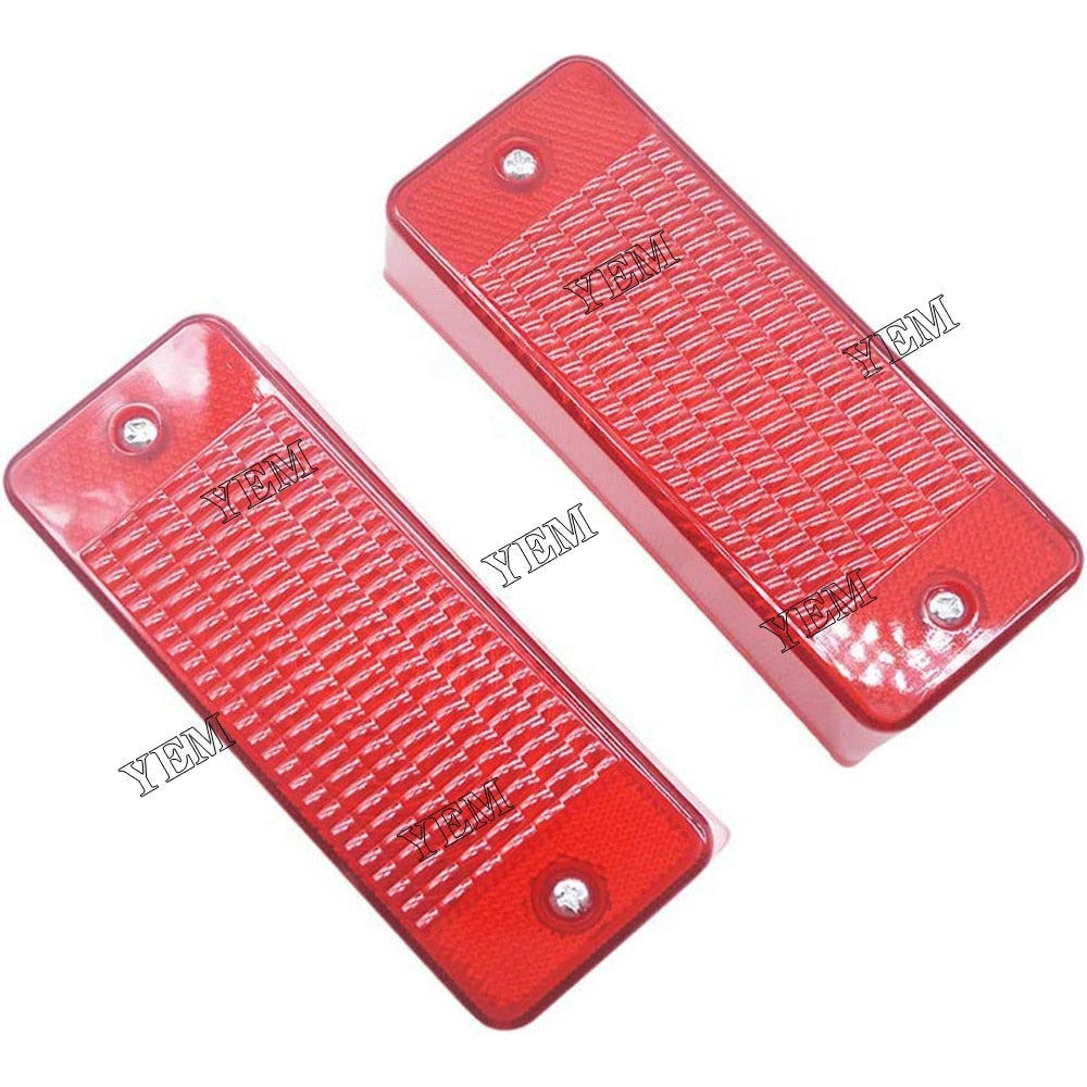 YEM Engine Parts 4PK New Rear Tail Light Lens For Bobcat S T & G Series Bobcat A-F For Bobcat