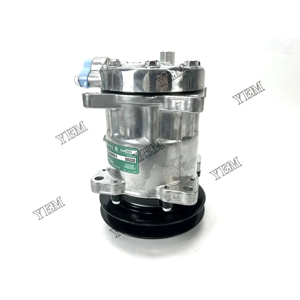 competitive price 2228608974 Air Conditioner Compressors 24V For Volvo 7H13 R134A excavator engine part YEMPARTS