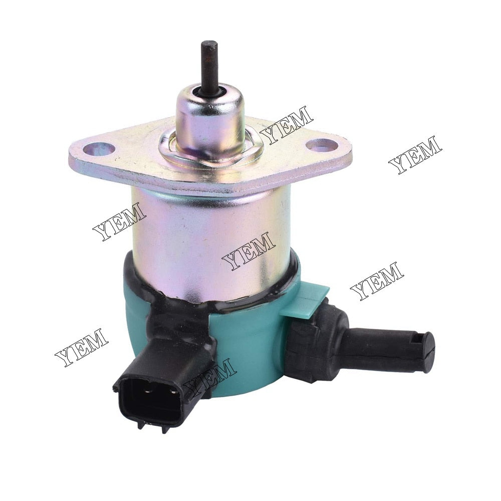 YEM Engine Parts Fuel Stop Solenoid 17208-60016 For Kubota B2710 B2910 B3030 B7510 B7610 B7800 For Kubota