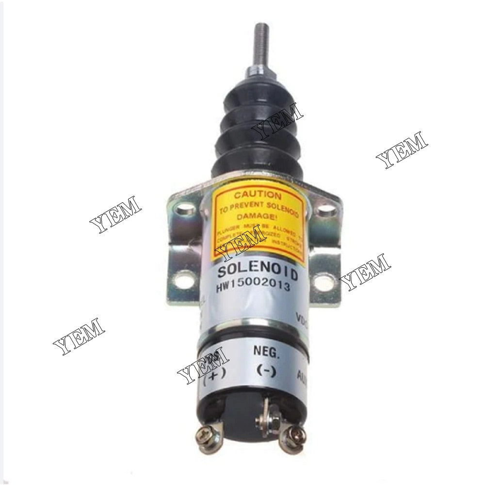 YEM Engine Parts Throttle Solenoid 1504 series 12V For Hatz 1B30+ SYNCHRO-START/Woodward For Other