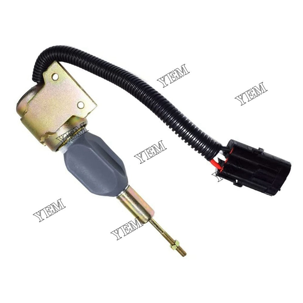 YEM Engine Parts Shut Off Solenoid 3930658 J930658 Fit For Cummins 4BT Case IH For Case