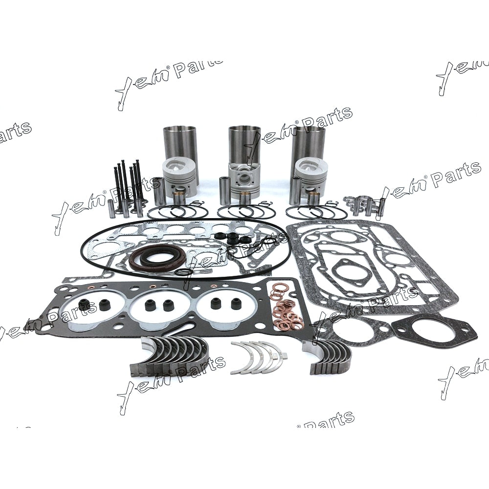 YEM Engine Parts Overhaul Rebuild Kit For Isuzu 3KR2 Engine Sumitomo S80F2 S80FX3 Excavator Parts For Isuzu