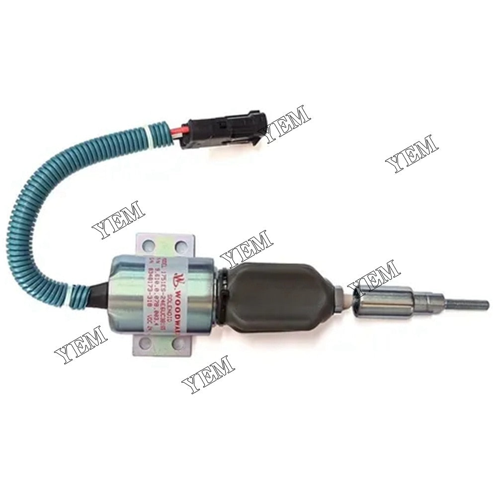 しずほ 24V 1751ES-24E6UC3B1S5 Fuel Shutoff Shutdown Solenoid DC for DEUTZ